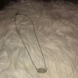 Silver Kendra Scott necklace